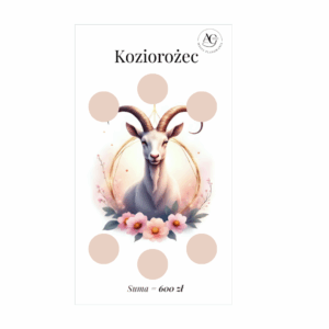 Wyzwanie oszczędnościowe: Znak Zodiaku "KOZIOROŻEC"