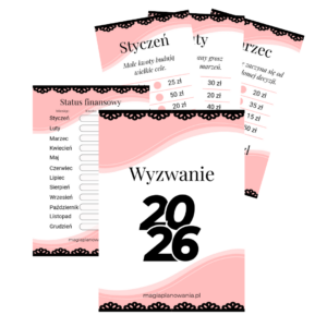 Wyzwanie roczne 2026 - 1600 zł